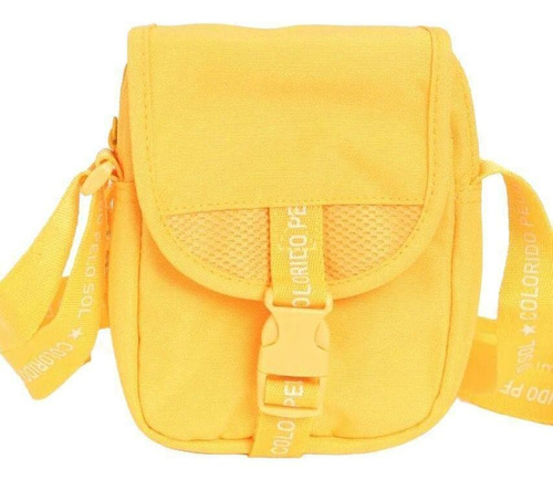 Bolsa Bag Farm Fervo Color Natureza - Amarelo