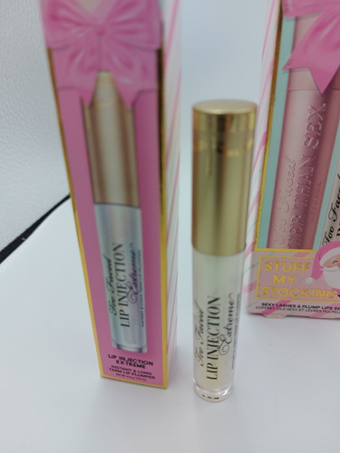Too Faced Rimel Y Lip Injection Kit 2 Pzas Original Oferta