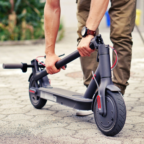 Monopatin Electrico Peabody Scooter Electrico Plegable Me01 Color Negro