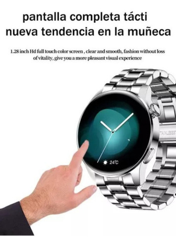 Reloj Inteligente Bluetooth Responde Y Hace Llamadas Ip68 A
