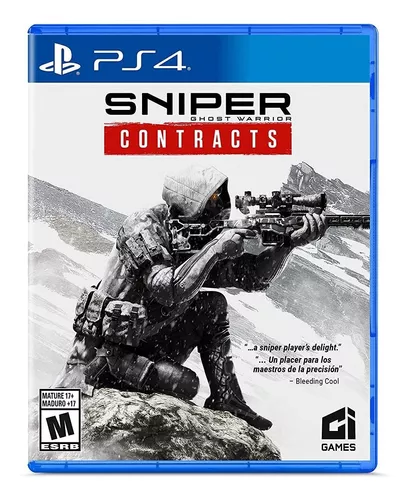 Jogo Sniper Ghost Warrior Contracts Ps4 Midia Fisica