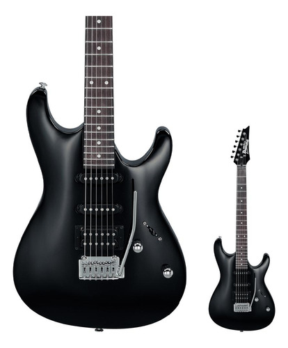 Guitarra Ibanez Super Strato Hss Gsa 60 Bkn Black Night