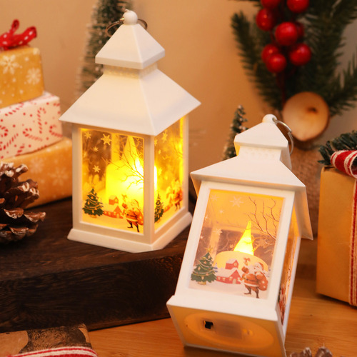D New Christmas Wind Lights Decoration Imitation Led Li 9007