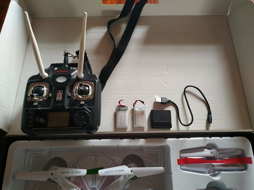 Drone Syma X5c Con Mejoras Y Accesorios Mas De 100mt Alcance