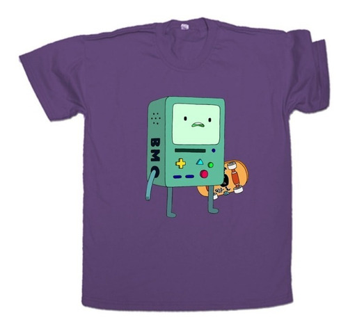 Imagen 2 de 4 de Remera Hora De Aventura Bmo Marceline Bubblegum