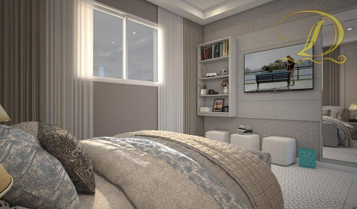 Imagem 5 de 9 de Apartamento Com 2 Dormitórios À Venda, 72 M² Por R$ 338.800 - Vila Guilhermina - Praia Grande/sp - Ap4232