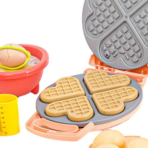Para Juego De Cocina De Juguete Para Gofres, Máquina Para
