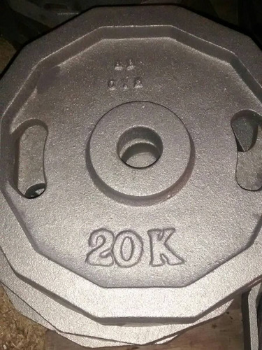 Paquete De 40 Kg Pesas Para Barras Y Mancuernas Como Ocupes