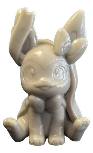 Mundo 3d Pokémon - Sylveon (gray Ver.) Anime