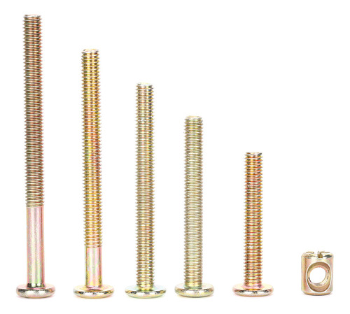 Kit Surtido De Tornillos, 100 Unidades, Tuercas M6, Conexión