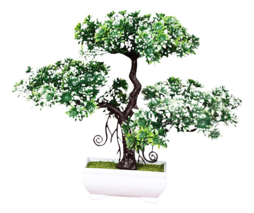 De Bonsái Artificial En Maceta, Árbol De Bonsái Falso
