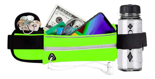 Riñonera Running Deportes Expandible Porta Celular Tarjetas