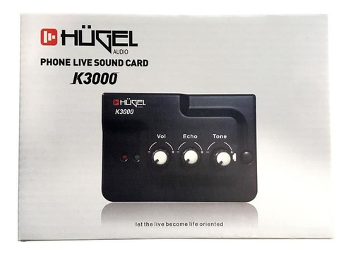 Hugel K3000 Placa De Audio Para Andorid Usb Cable Auxiliar