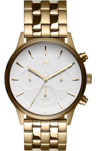 Duet Collection | Reloj Chrono Para Mujer, Dorado, Blanco