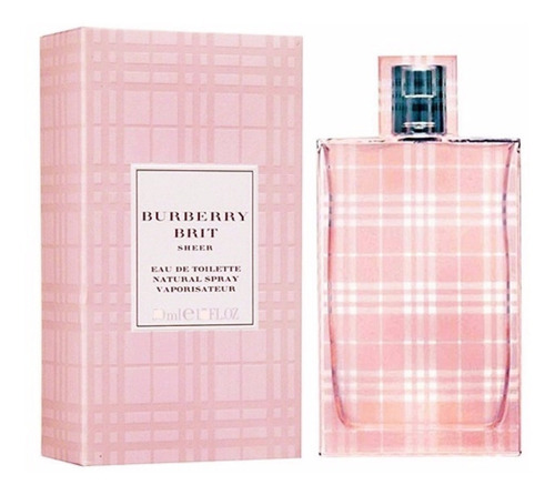 Perfume Original Brit Sheer De Burberry Para Mujer 100ml