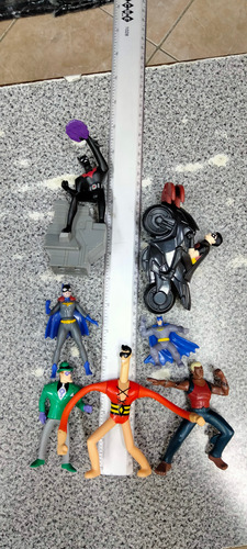 Dc, Lote De 7 Figuras De Superhéroes, Mcdonald's!! (Usado)
