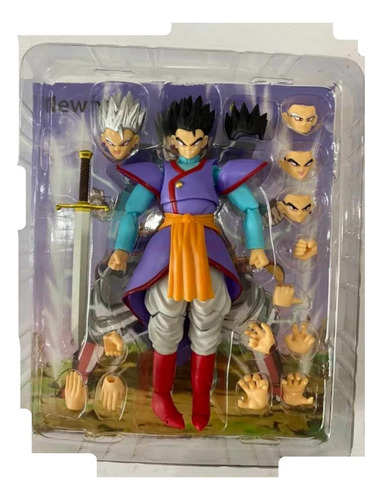 Figura Dragon Ball Super Heroes Gohan Espada Z Kaiosama