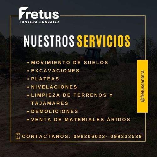 Imagen 4 de 12 de Limpieza Y Nivelación De Terrenos - Relleno Balastro Arena.
