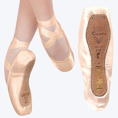 Zapatillas De Puntas Para Ballet Sansha Recital Importadas