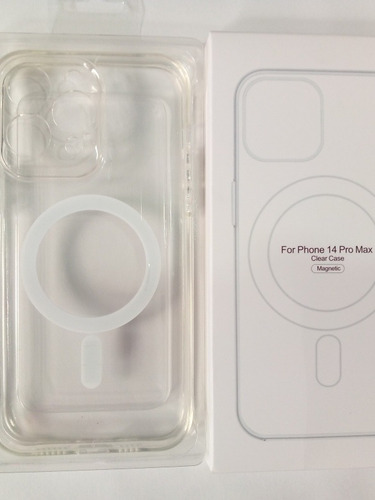 Imagen 3 de 3 de Estuche Forro Magsafe Inalámbrico Case Apple Iphone14 Promax