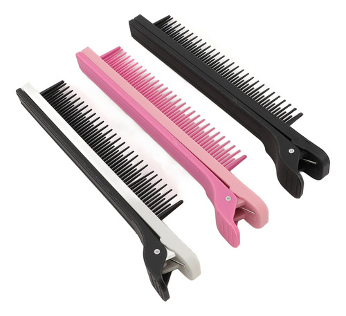 Peineta Con Clip, 3 Unidades, Para Estilista, Plancha De Des