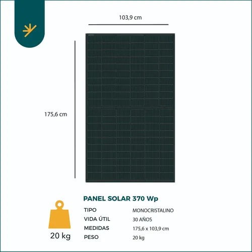 Kit Solar Ahorro 3000w Casa Completo | Basico