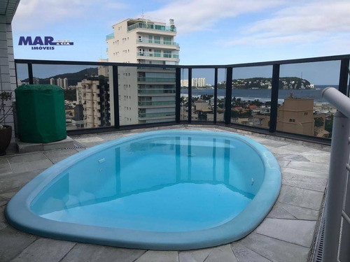 Imagem 1 de 30 de Cobertura Com 4 Dormitórios À Venda, 200 M² Por R$ 1.060.000,00 - Enseada Guaruja - Guarujá/sp - Co0485