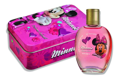 Perfume Disney Minnie En Lata Coleccionable 50ml