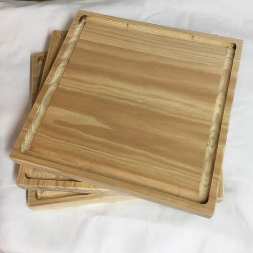 Kit 15 Platos Tabla Para Picar O Servir Carne, Quesos 20x20