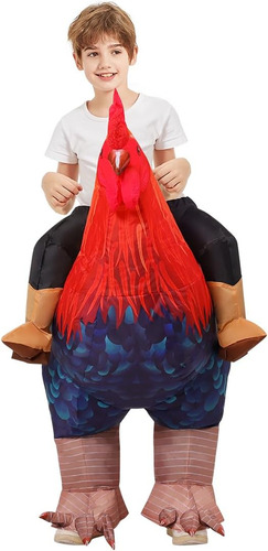 Comin Disfraz De Pollo Inflable Disfraz De Gallo Para Niños
