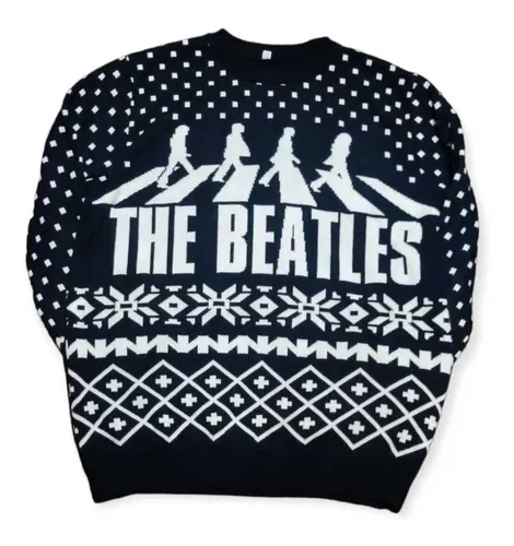Beatles top ugly sweater