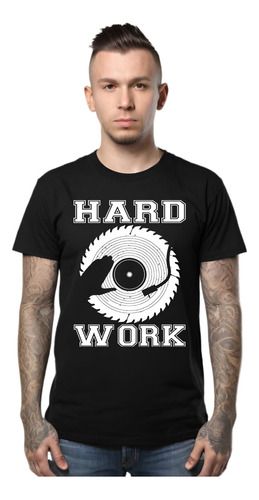 Camiseta Stompy Streetwear Hard Work Dj