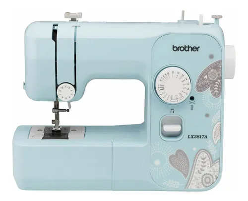 comprar Máquina de coser recta Brother LX3817 portable aqua 110V