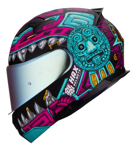 Hax Helmets Casco Abatible Dot Ece Modelo Amatista Jaguar