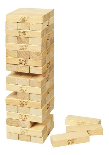 Jogo De Torre Jenga Clássico A2120 Hasbro