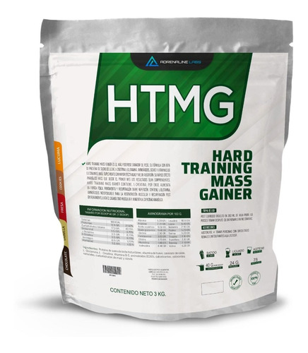 Htmg Mass Gainer 5 Kg + Shaker Gratis De Adrenaline Labs 