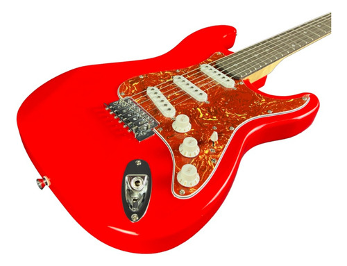 Guitarra Waldman St-111t Rd C Capa Luxo, Cabo, 02 Palh