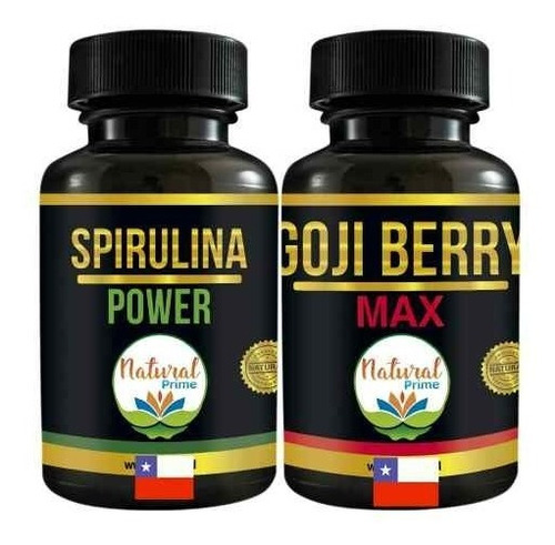 Pastillas Spirulina + Goji Berry Pack Delux Espirulina