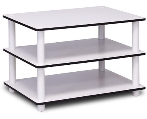 Furinno Solo Mesa De Centro Madera Blancoblanco