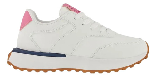 Tenis Blanco Polo Club Dama Chunky Original