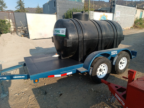 Remolque Pipa Para Agua Con Tanque 2300 Litros