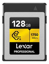 Comprar Memoria Cfexpress Lexar 128gb Type B- Gold Series - R:1750mb
