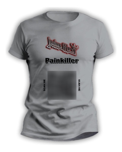 Remeras Hombre Mujer Heavy Metal Con Qr Judas Priest - 3231