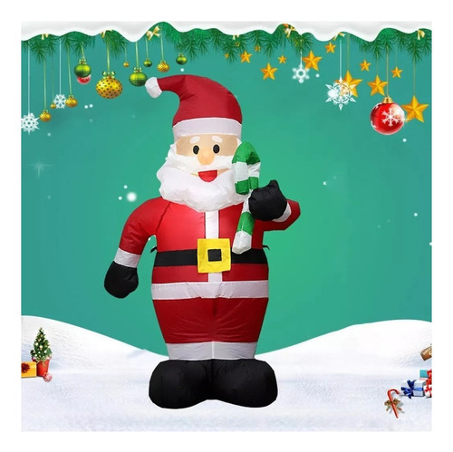 .. Decoração De Brinquedos Infláveis De Papai Noel 2024