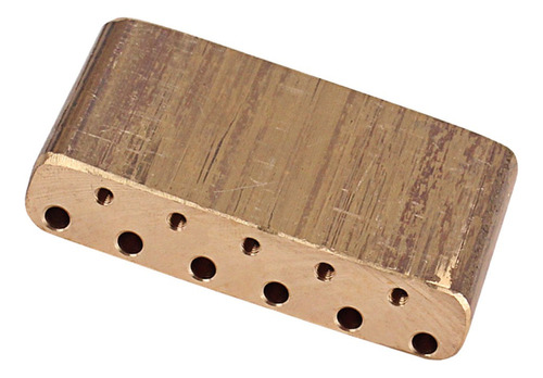 Bloco Tremolo De Latão Para Guitarra Elétrica Strat