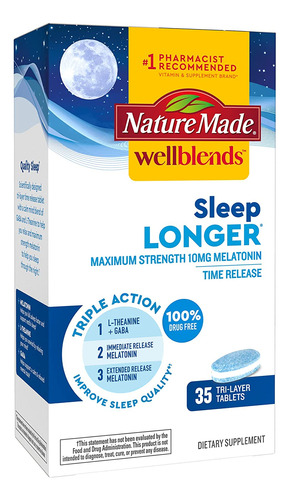 Nature Made Wellblend Sleep Longer, 10 - L a $3197