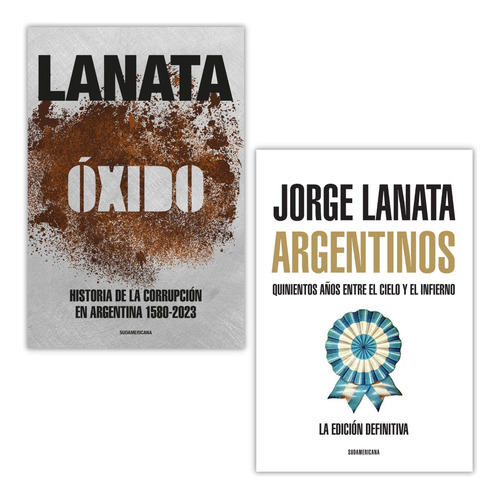 Pack Óxido + Argentinos De Jorge Lanata