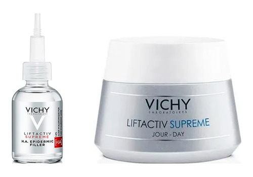 Set Liftactiv Supreme Crema+serum Ha Epidermic Filler Vichy