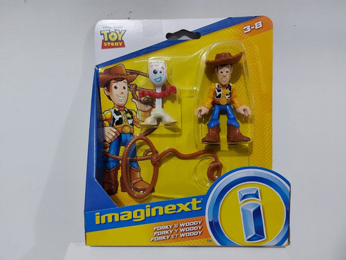 Figuras Imaginext Disney Toy Story Forky & Woody