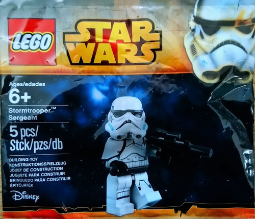Lego Original-stormtrooper Sergent -polybag (Usado)